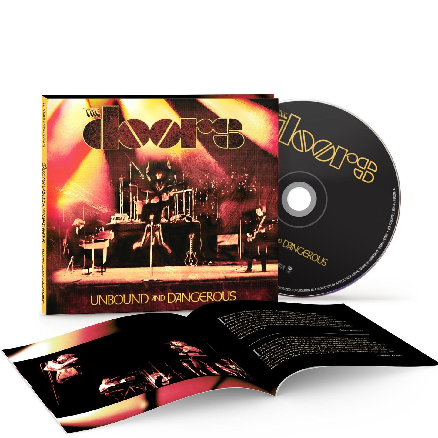 DOORS - UNBOUND & DANGEROUS - CD
