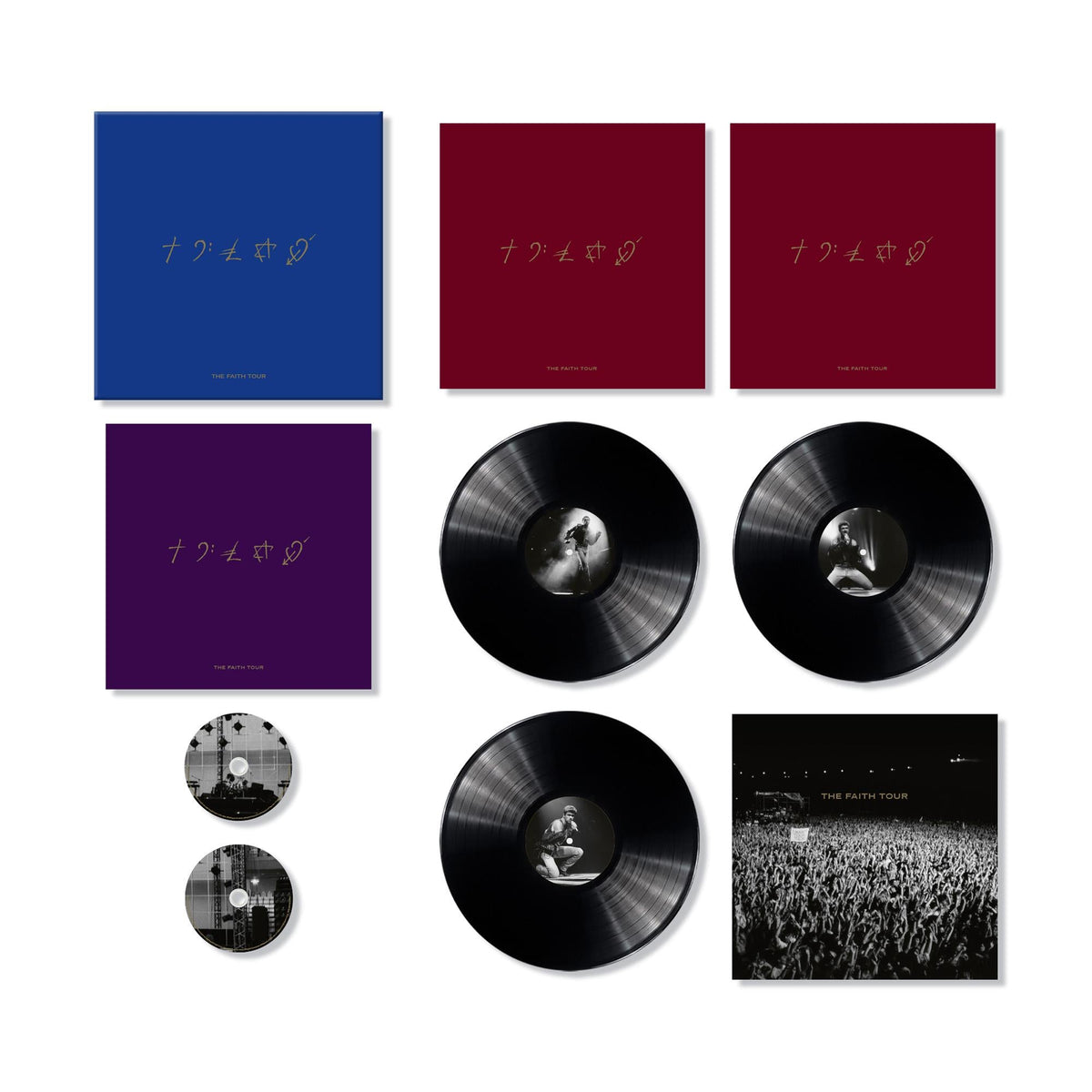 MICHAEL, GEORGE - FAITH TOUR: SUPER DELUXE BOX (3LP/2CD) - LP
