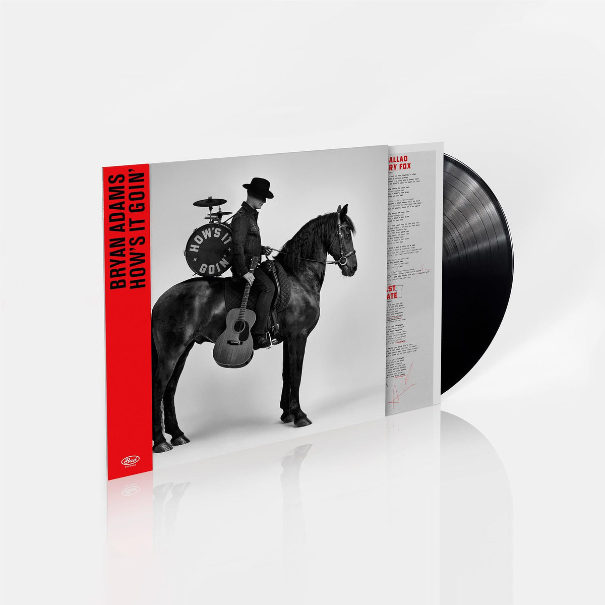 ADAMS, BRYAN - HOW'S IT GOIN': BLACK VINYL - LP