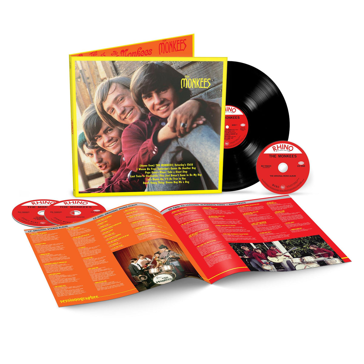 MONKEES - MONKEES (1966) : LP + 3CD SET (2026) - LP