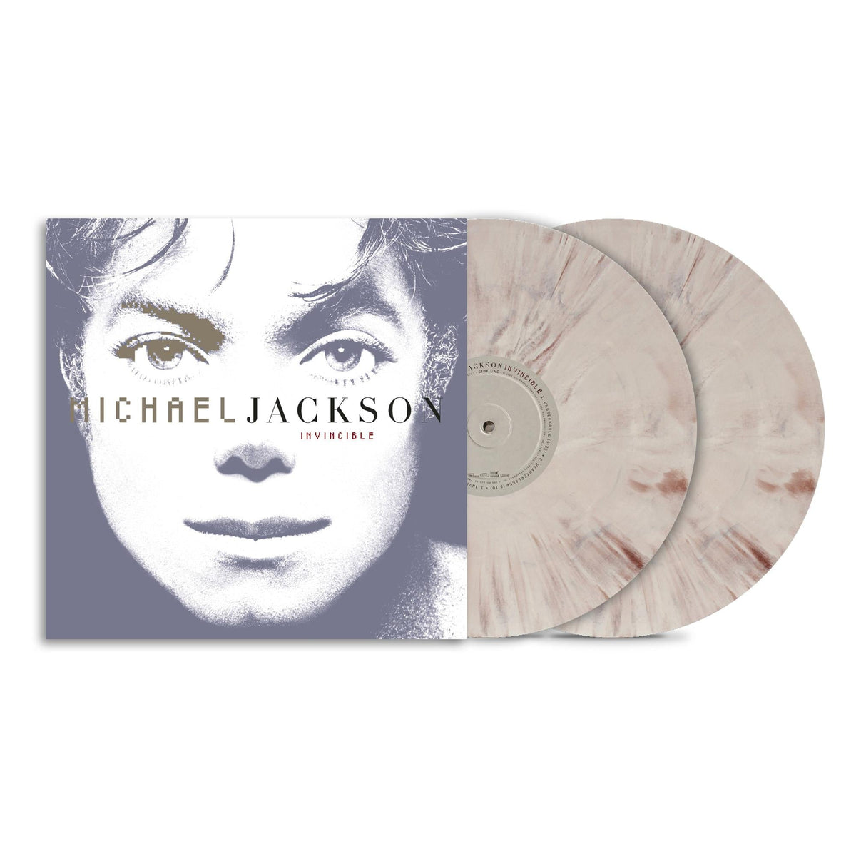 JACKSON, MICHAEL - INVINCIBLE: 2LP STONE GREY MARBLE VINYL - LP