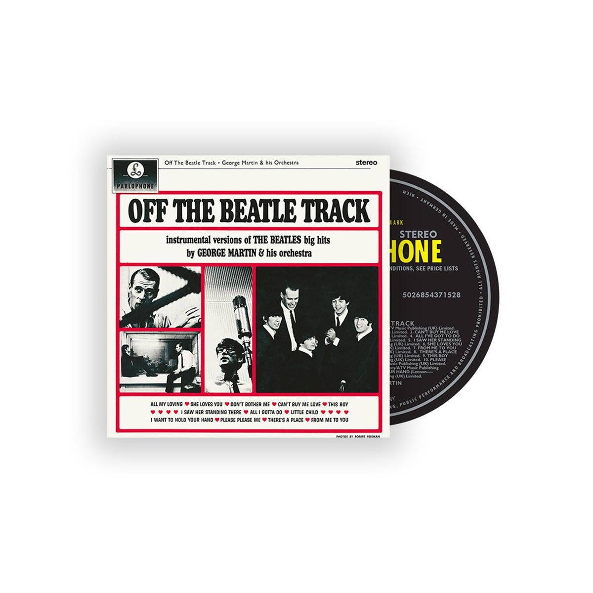 MARTIN, GEORGE & HIS ORCHESTRA - OFF THE BEATLE TRACK : 2026 REMASTER - CD