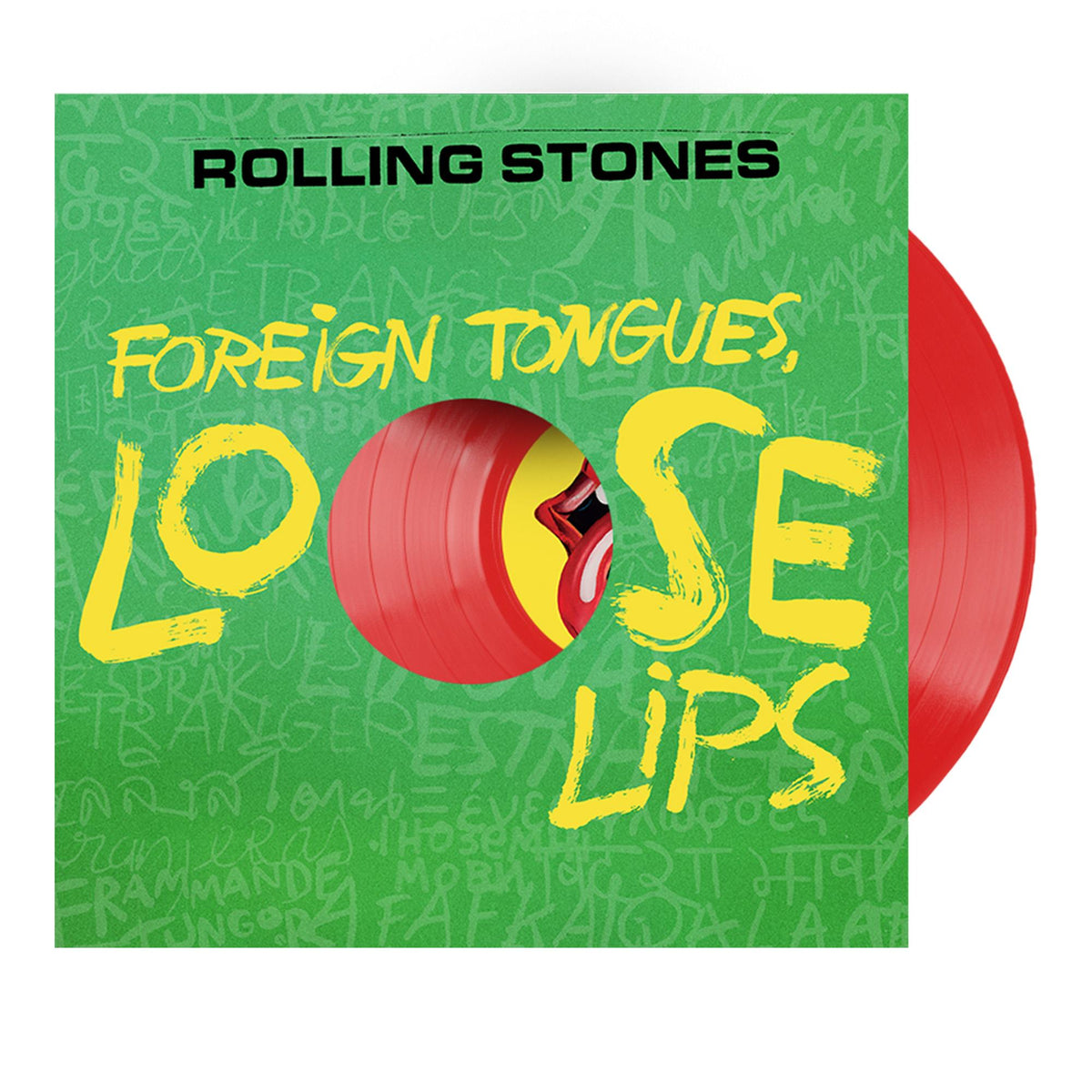 ROLLING STONES - FOREIGN TONGUES, LOOSE LIPS (LP/CD) - LP
