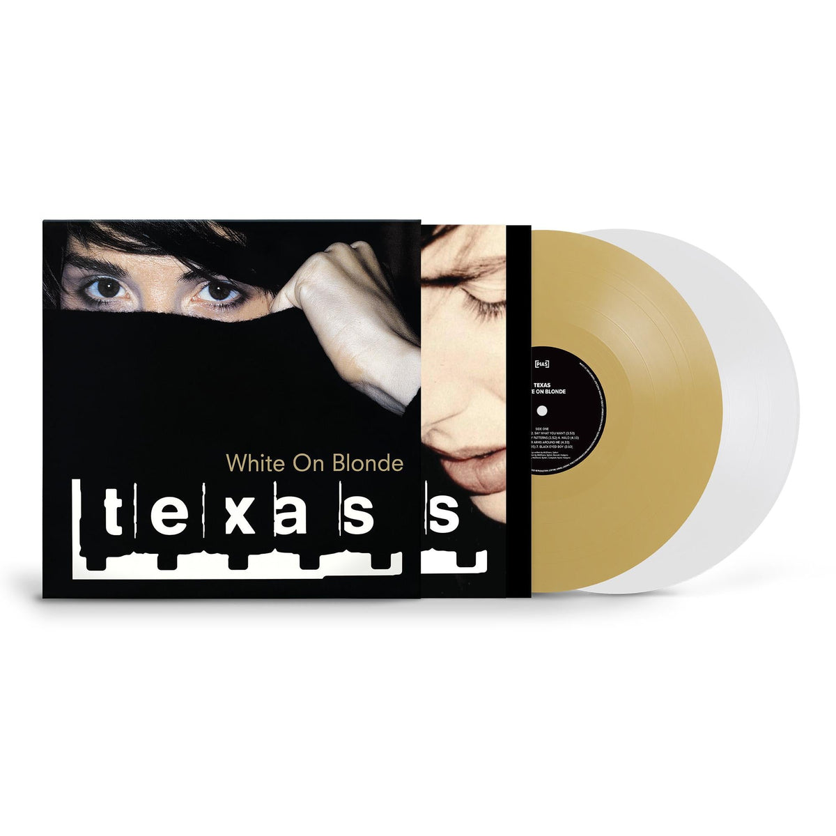 TEXAS - WHITE ON BLONDE : WHITE & GOLD 2LP SET - LP