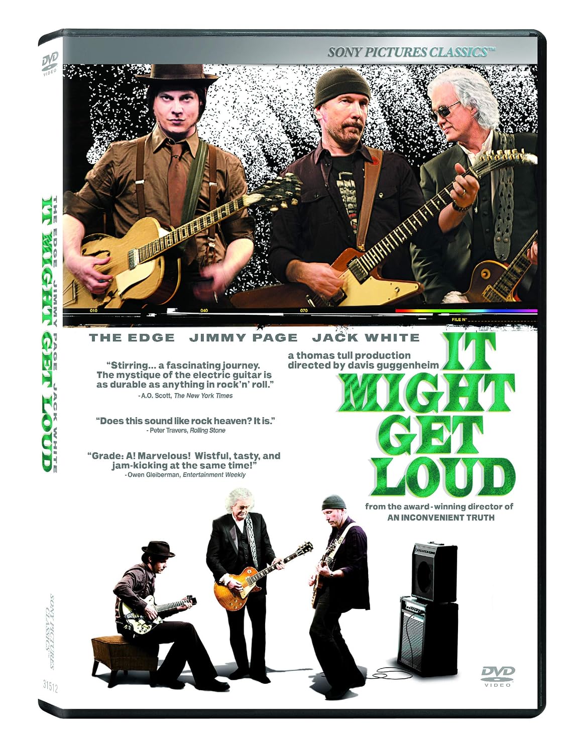 IT MIGHT GET LOUD - FILM DOCUMENTARY - DVD