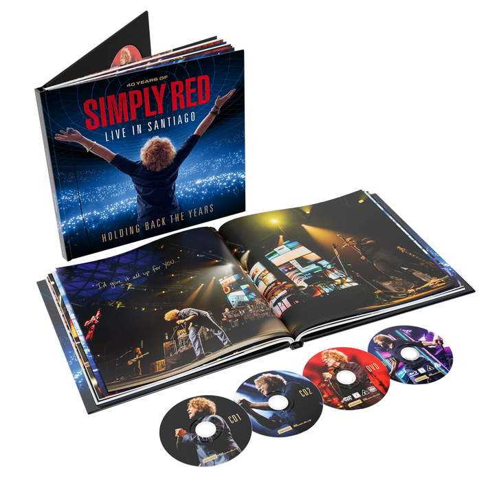 SIMPLY RED - HOLDING BACK THE YEARS: LIVE IN SANTIAGO - CD