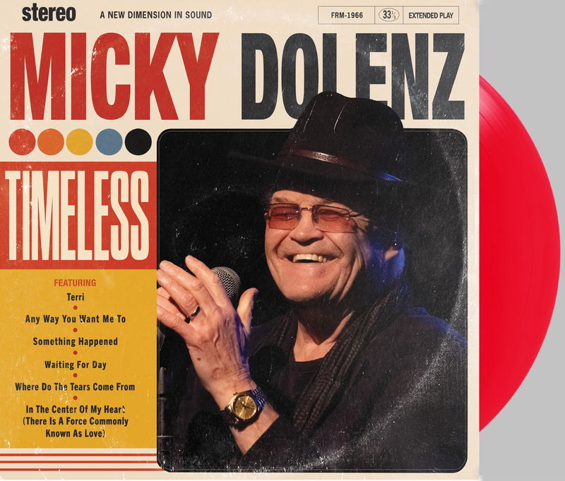 DOLENZ, MICKY - TIMELESS : RUBY RED VINYL - LP