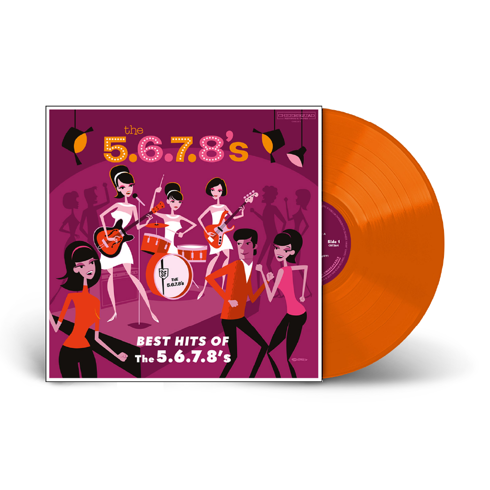 5.6.7.8'S - BEST HITS OF THE 5.6.7.8'S: ORANGE VINYL - LP