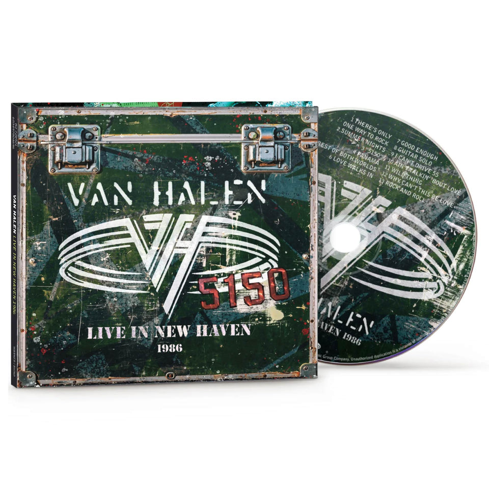 VAN HALEN - LIVE IN NEW HAVEN CT 1986 - CD