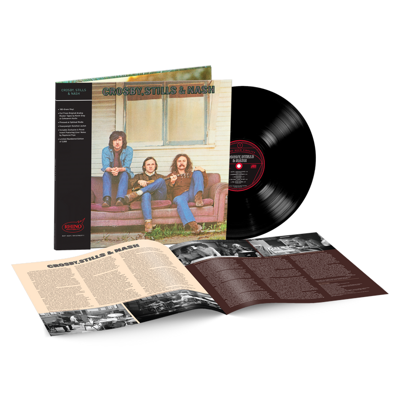 CROSBY STILLS & NASH - CROSBY STILLS & NASH : RHINO (180-GRAM) - LP