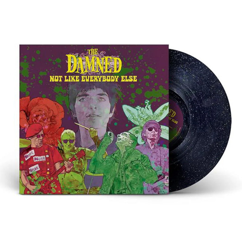 DAMNED - NOT LIKE EVERYBODY ELSE : RAINBOW VINYL - LP