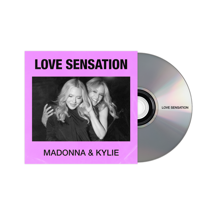 MADONNA X KYLIE MINOGUE - LOVE SENSATION : AUSTRALIAN EDITION - CD