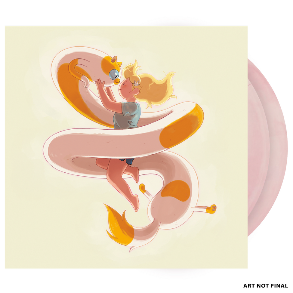 ADVENTURE TIME: FIONNA & CAKE - SOUNDTRACK: 2LP GUMBALL PINK - LP