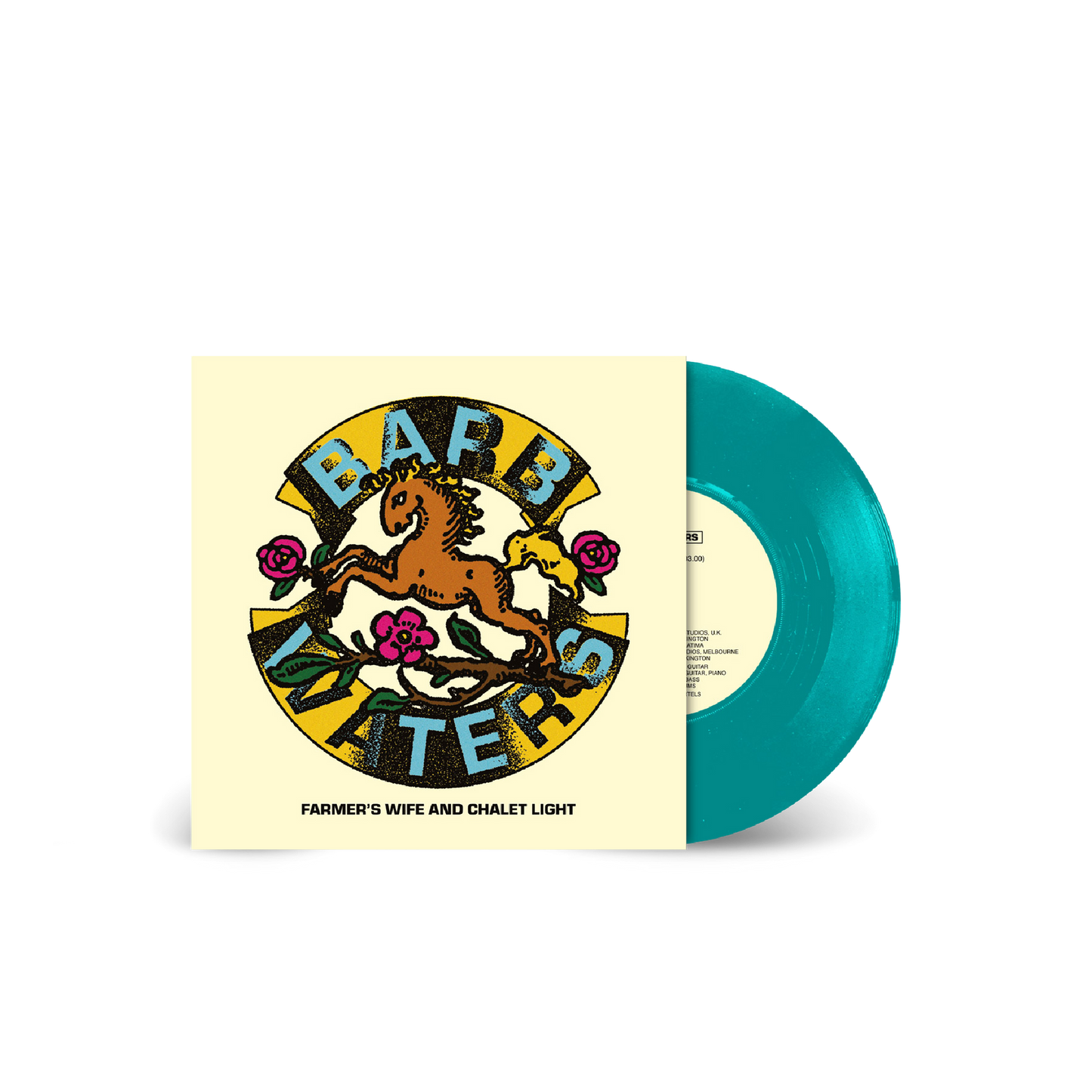 WATERS, BARB - FARMER'S WIFE / CHALET LIGHT: TEAL VINYL - 7