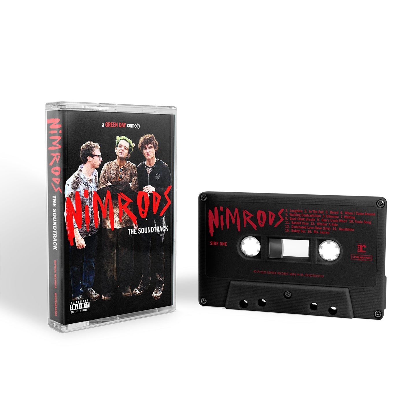 GREEN DAY / VARIOUS - NIMRODS : SOUNDTRACK (CASSETTE) - CS