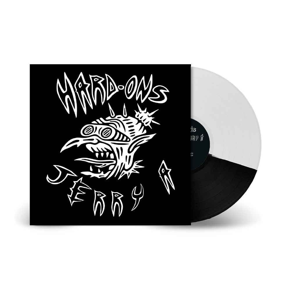 HARD-ONS / JERRY A - HARD-ONS / JERRY A: BLACK/WHITE VINYL - LP