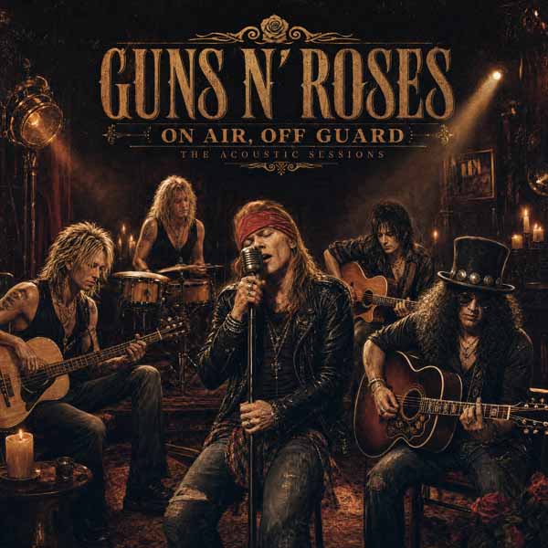 GUNS N' ROSES - ON AIR, OFF GUARD/ACOUSTIC SESSION - LP