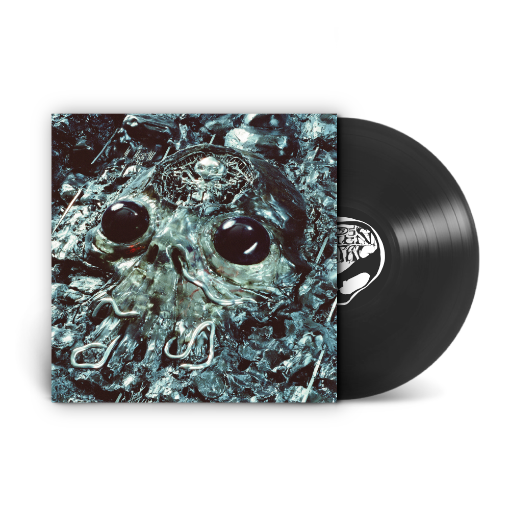 KING GIZZARD & THE LIZARD WIZARD - ALIEN METAL : TRANSLUCENT BLACK + POSTER - LP
