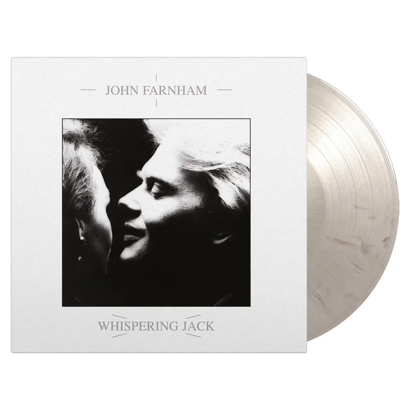 FARNHAM, JOHN - WHISPERING JACK : MARBLED BLACK/WHITE - LP