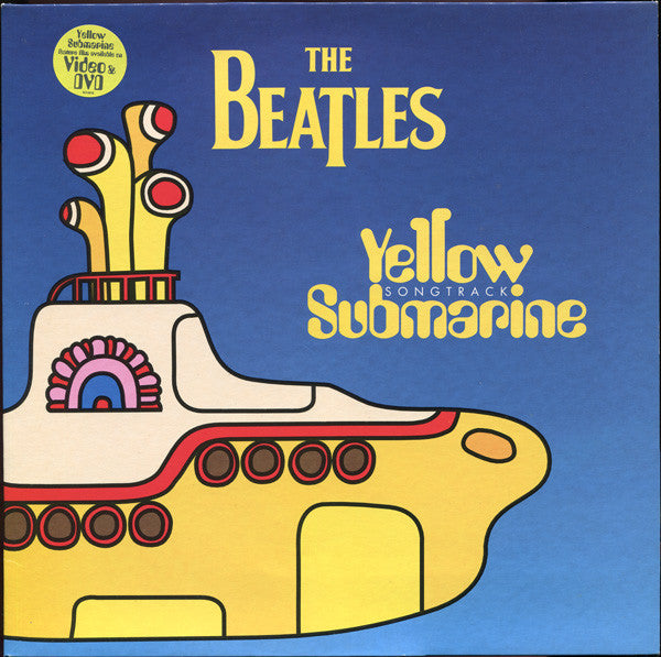 BEATLES - YELLOW SUBMARINE (YELLOW VINYL) - LP