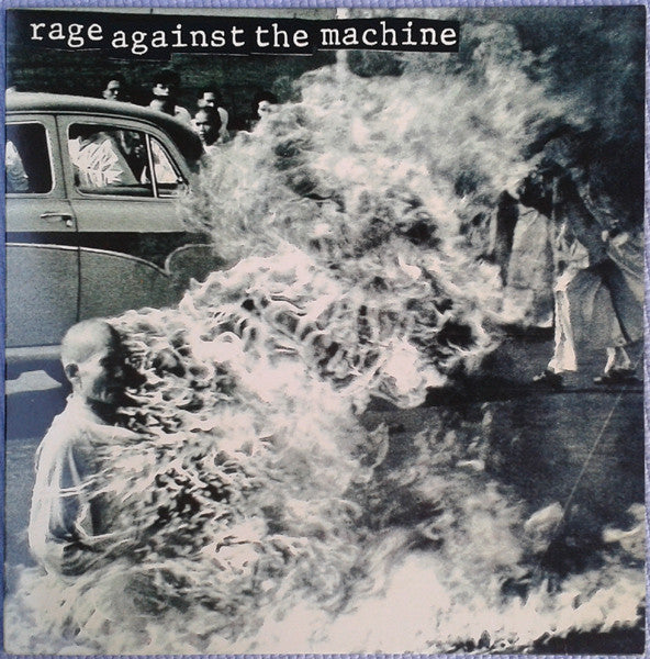 RAGE AGAINST THE MACHINE - RAGE AGAINST THE MACHINE (1ST VINYL PRES - LP