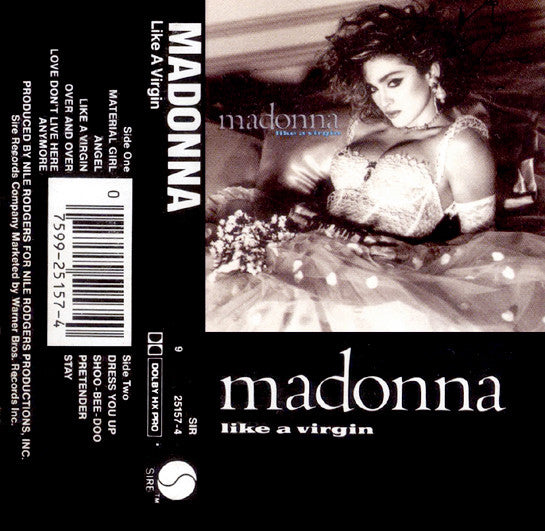 MADONNA - LIKE A VIRGIN (CASSETTE) - CS
