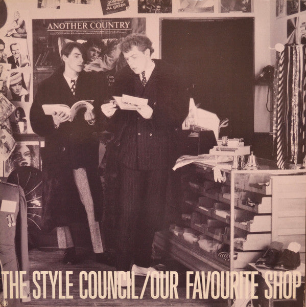 STYLE COUNCIL - OUR FAVOURITE SHOP (GERMAN PRESS) - LP