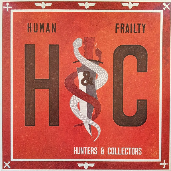 HUNTERS & COLLECTORS - HUMAN FRAILTY (PROMO COPY) - LP