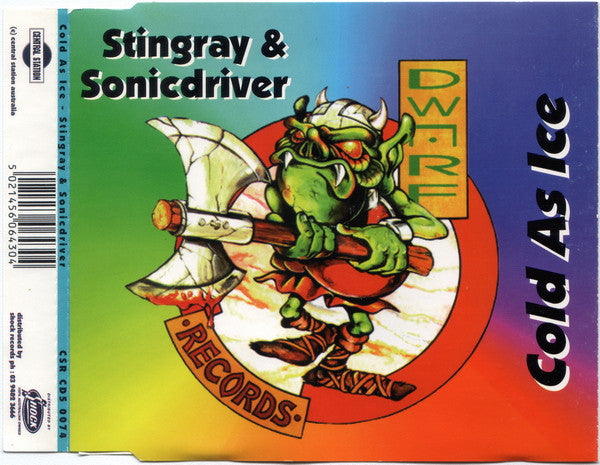 STINGRAY & SONICDRIVER - COLD AS ICE - CD5
