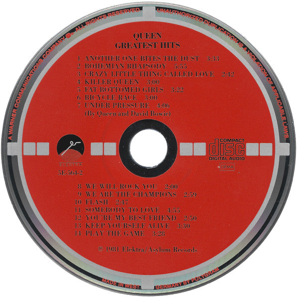 QUEEN - GREATEST HITS (TARGET LABEL) - CD