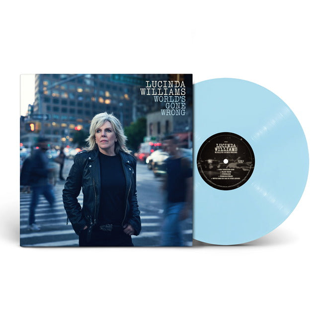 WILLIAMS, LUCINDA - WORLD'S GONE WRONG: SKY BLUE VINYL - LP