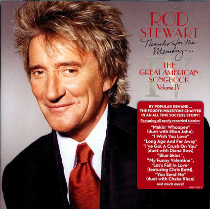 STEWART, ROD - GREAT AMERICAN SONGBOOK 4 - CD