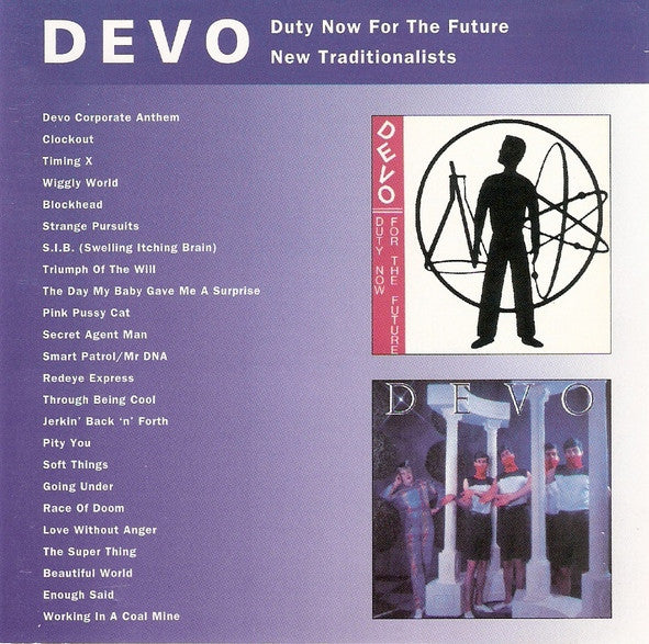 DEVO - DUTY NOW FOR THE FUTURE / NEW TRADITIONA - CD