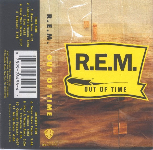R.E.M. - OUT OF TIME (CASSETTE) - CS