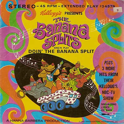 BANANA SPLITS - SING'N PLAY DOIN' THE BANANA SPLITS (EP) - 7