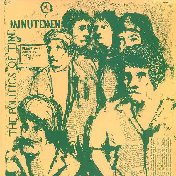 MINUTEMEN - POLITICS OF TIME - LP