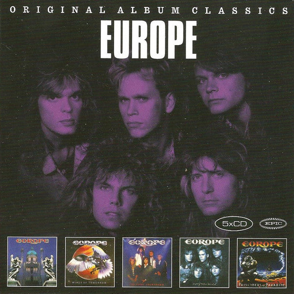 EUROPE - ORIGINAL ALBUM CLASSICS (5CD) - CD