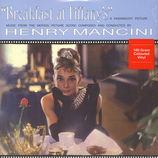 BREAKFAST AT TIFFANY'S - SOUNDTRACK : BLUE COLOURED VINYL - LP