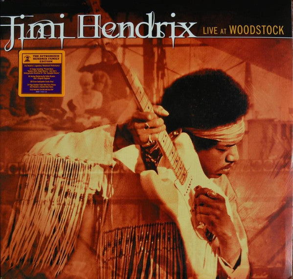 HENDRIX, JIMI - LIVE AT WOODSTOCK : 3LP SET - LP