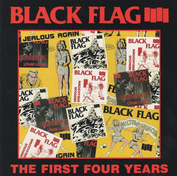 BLACK FLAG - FIRST FOUR YEARS : SINGLES - CD