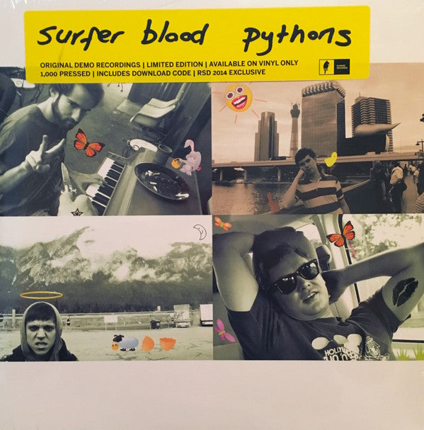SURFER BLOOD - PYTHONS DEMOS - LP