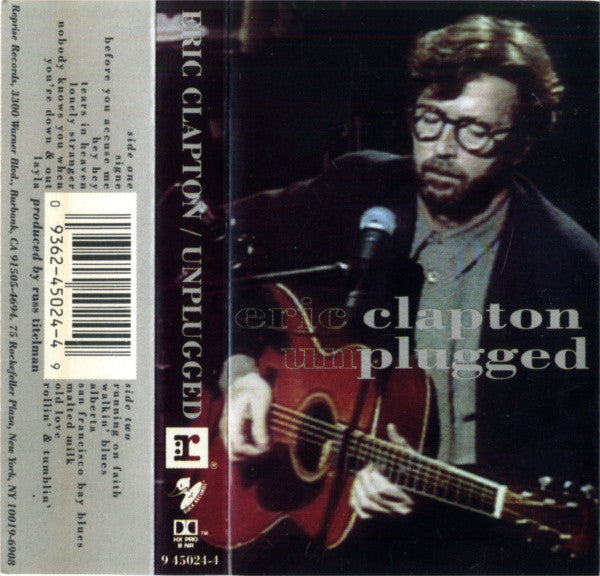 CLAPTON, ERIC - UNPLUGGED (CASSETTE) - CS