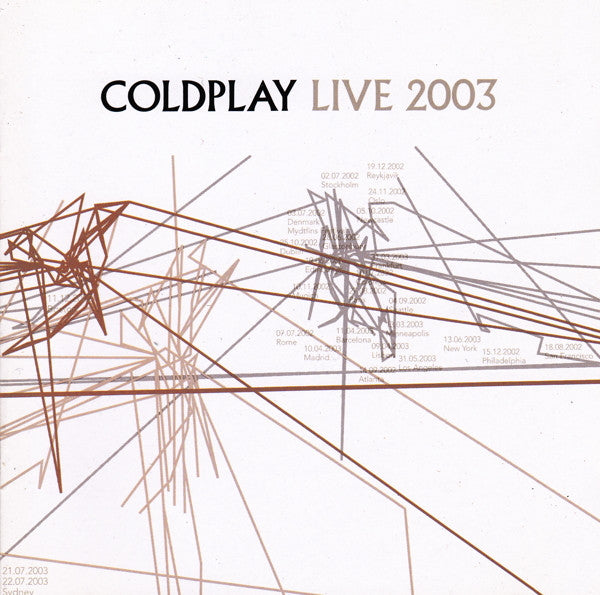 COLDPLAY - LIVE 2003 : CD + DVD - CD