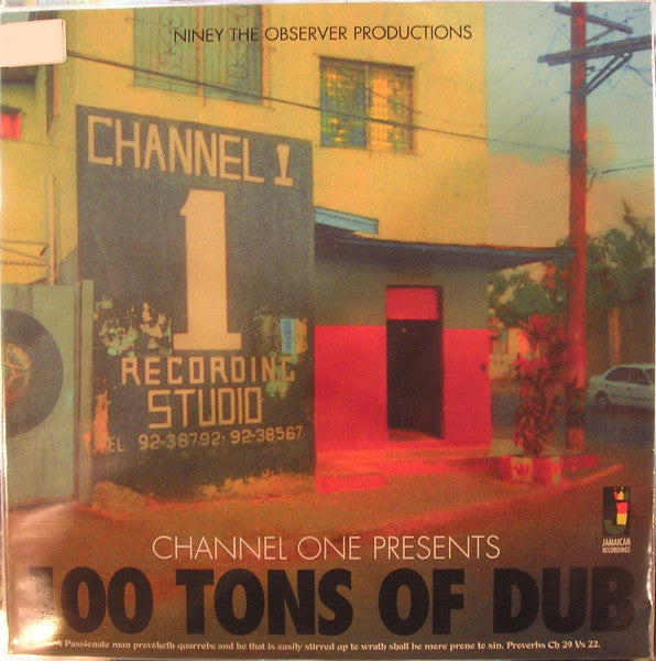NINEY THE OBSERVER - CHANNEL ONE PRESENTS 100 TONS OF DUB - LP