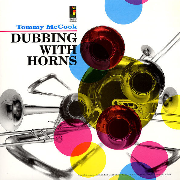 MCCOOK, TOMMY - DUBBING WITH HORNS - LP
