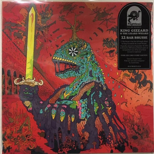 KING GIZZARD & THE LIZARD WIZARD - 12 BAR BRUISE : INDIE GREEN VINYL - LP
