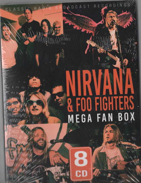 NIRVANA / FOO FIGHTERS - MEGA FAN BOX: 8CD SET - CD