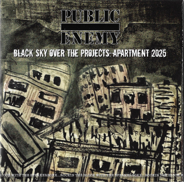 PUBLIC ENEMY - BLACK SKY OVER THE PROJECTS - CD