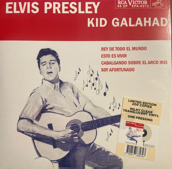 PRESLEY, ELVIS - KID GALAHAD : PERU ART 4 TRACK EP - 7
