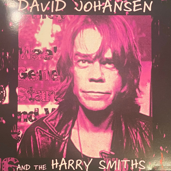 JOHANSEN, DAVID & THE HARRY SMITHS - DAVID JOHANSEN & THE HARRY SMITHS - LP